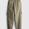 7-15yrs | cuffed cargo pants