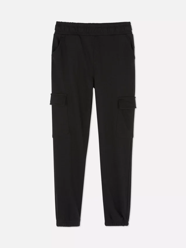 7-15yrs | cuffed cargo sweatpants