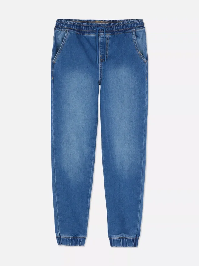 7-15yrs | cuffed sweatpant jeans