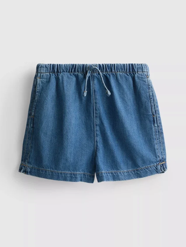 7-15yrs | denim jogger shorts