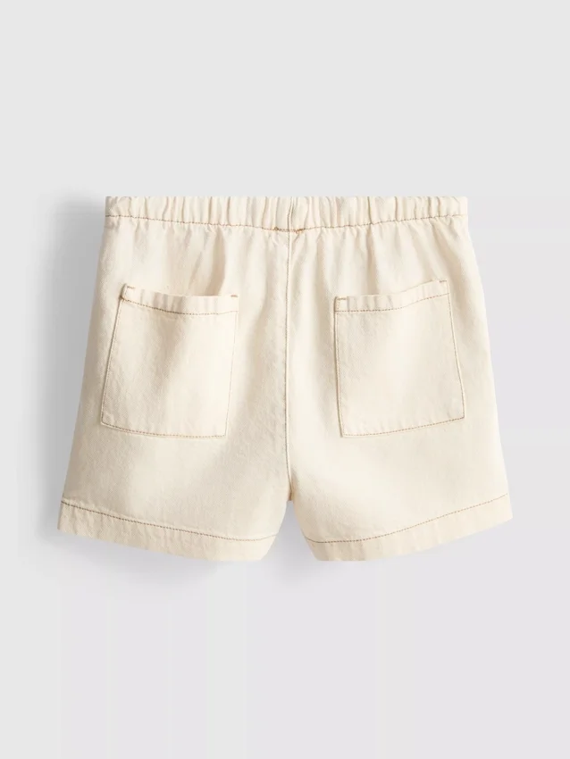 7-15yrs | denim jogger shorts