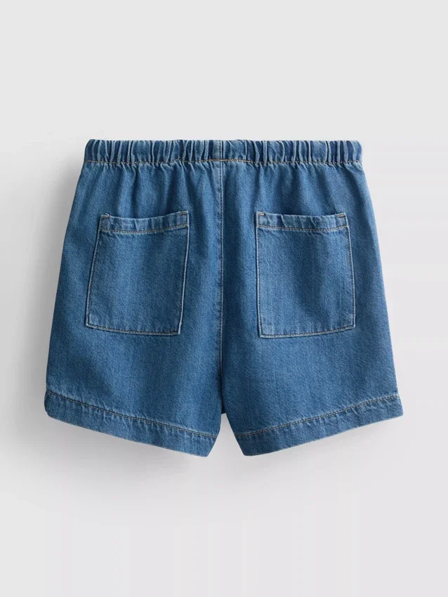 7-15yrs | denim jogger shorts
