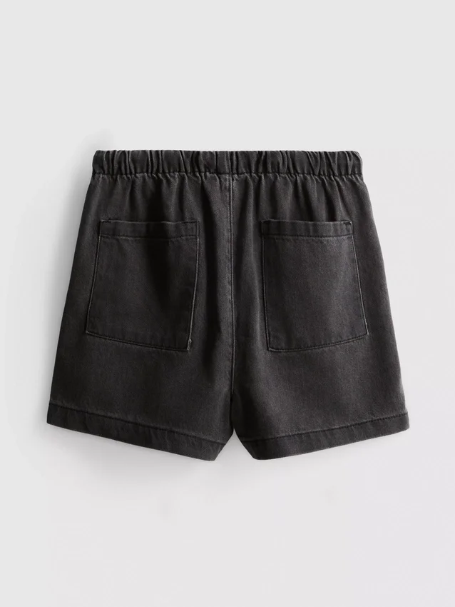 7-15yrs | denim jogger shorts