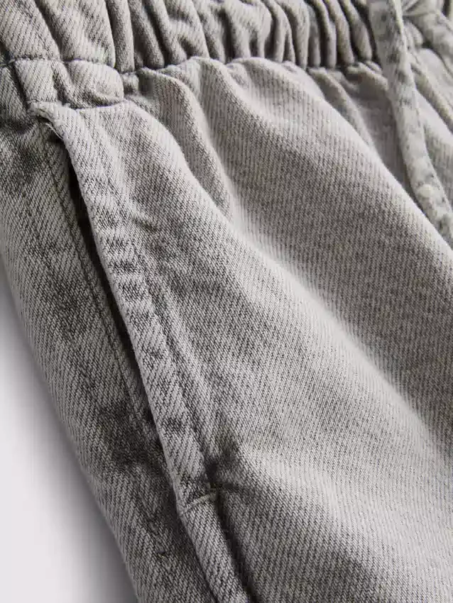 7-15yrs | denim jogger shorts