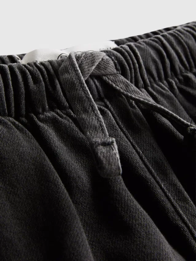 7-15yrs | denim jogger shorts