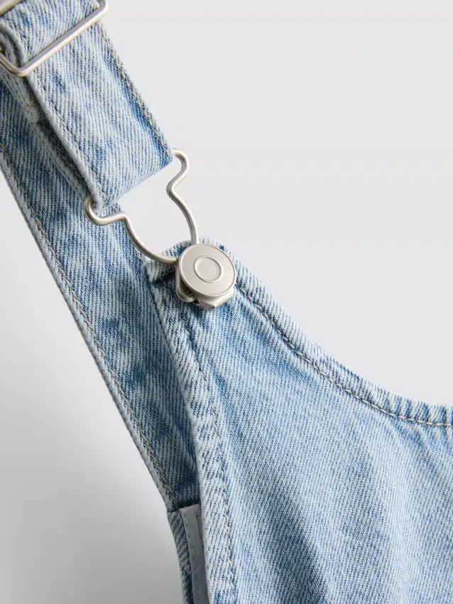 7-15yrs | denim overalls