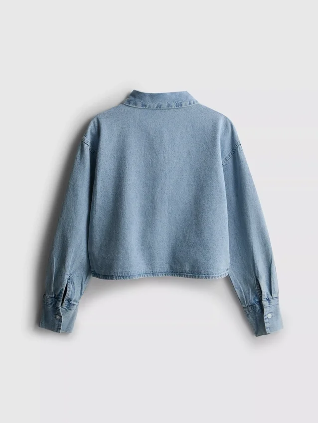 7-15yrs | denim shirt