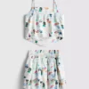 7-15yrs | disney's stitch top and rara skirt set