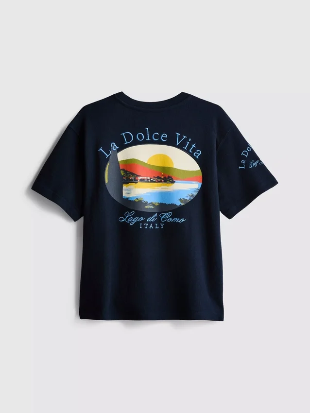 7-15yrs | dolce vita graphic t-shirt