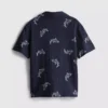 7-15yrs | embroidered button-up shirt