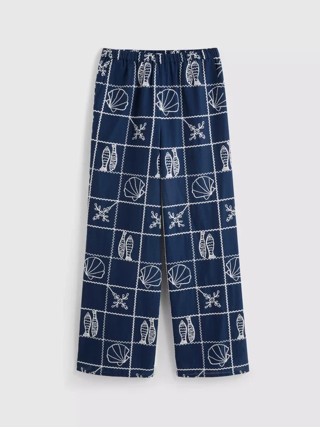 7-15yrs | embroidered pants