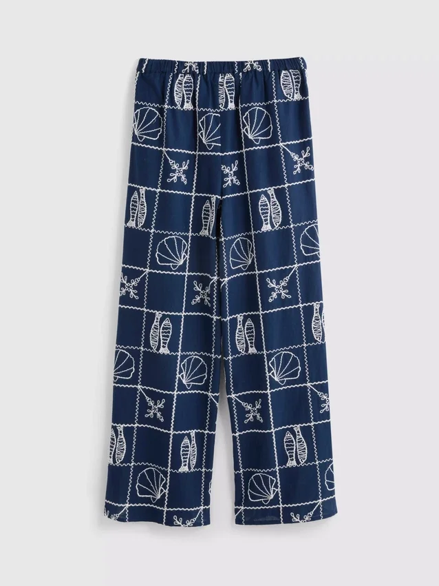 7-15yrs | embroidered pants