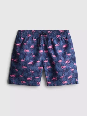 7-15yrs | flamingo graphic swim shorts