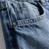 7-15yrs | floral bow embroidered wide leg jeans