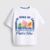 7-15yrs | fruit graphic textured t-shirt