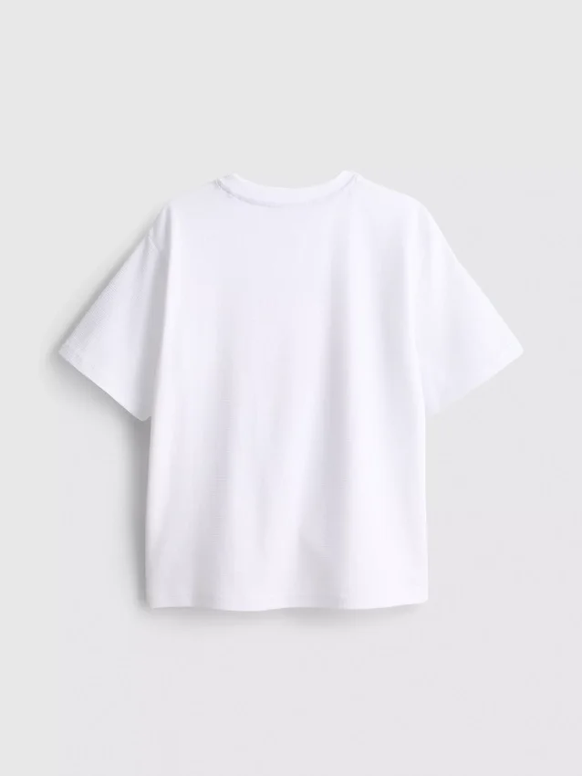 7-15yrs | fruit graphic textured t-shirt