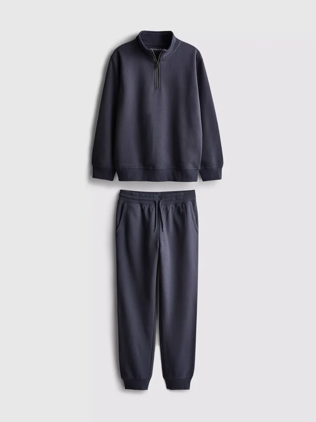 7-15yrs | funnel neck sweatshirt and sweatpants set