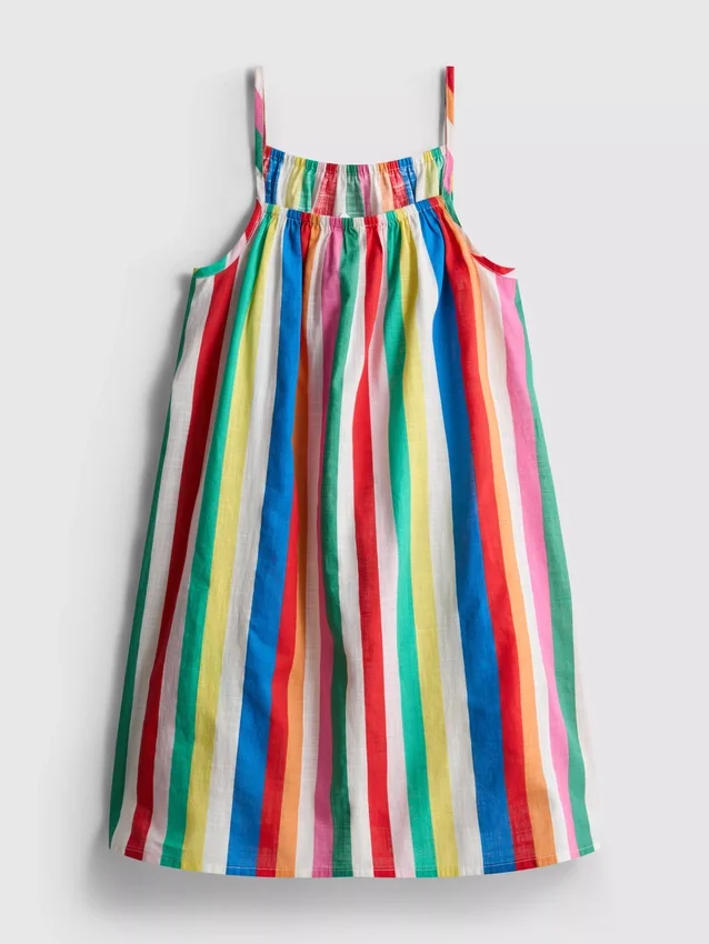 7-15yrs | halter smock dress