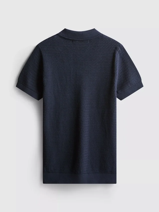7-15yrs | knit polo shirt