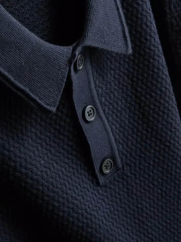 7-15yrs | knit polo shirt