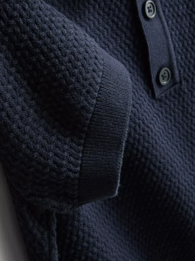 7-15yrs | knit polo shirt