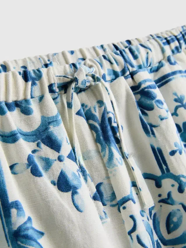 7-15yrs | mosaic tile print pants