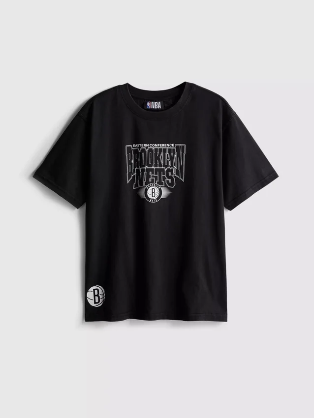 7-15yrs | nba brooklyn nets t-shirt