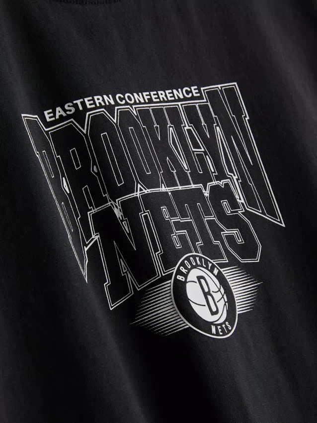 7-15yrs | nba brooklyn nets t-shirt