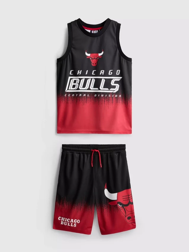 7-15yrs | nba chicago bulls mesh set