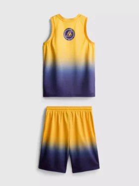 7-15yrs | nba los angeles lakers mesh sports set