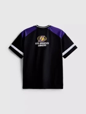 7-15yrs | nba los angeles lakers mesh t-shirt