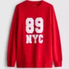 7-15yrs | nyc slogan sweatshirt