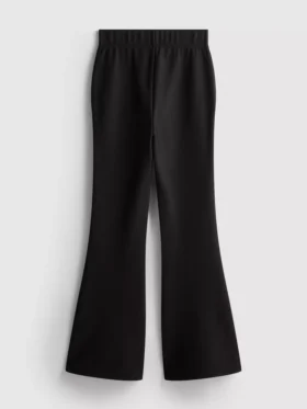 7-15yrs | ottoman textured flare leggings
