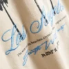 7-15yrs | palm tree graphic textured t-shirt