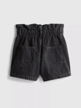 7-15yrs | paperbag denim shorts