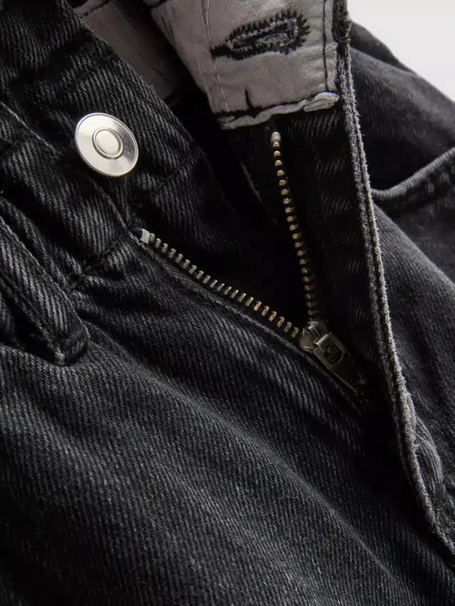 7-15yrs | paperbag denim shorts