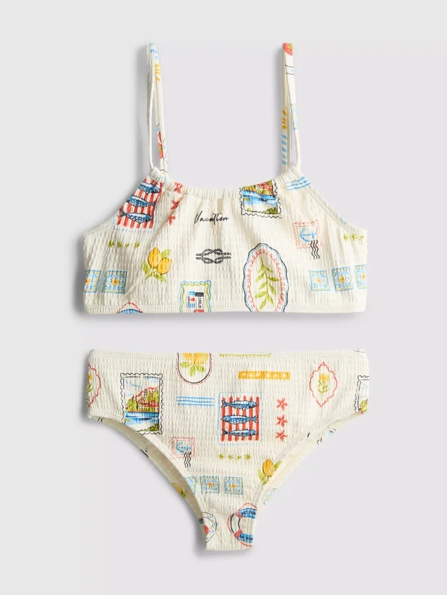 7-15yrs | postcard graphic bikini