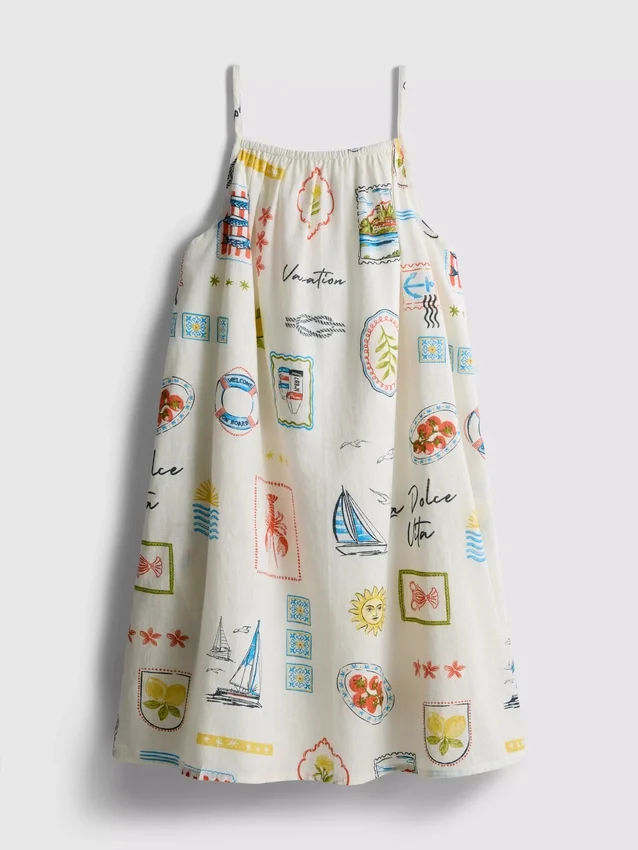 7-15yrs | printed dress