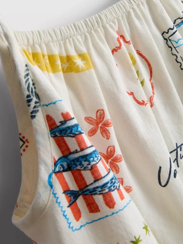 7-15yrs | printed dress