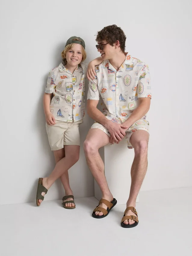 7-15yrs | printed shirt