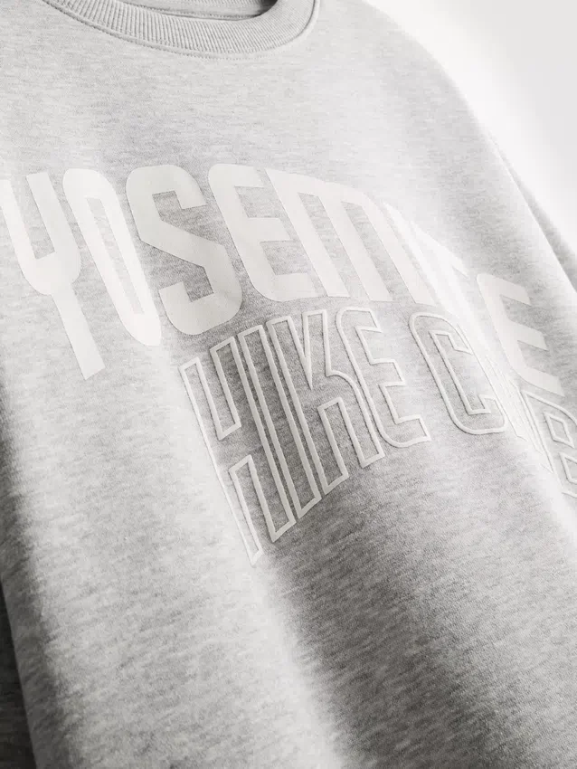 7-15yrs | printed sweatshirt
