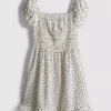 7-15yrs | puff sleeve dress