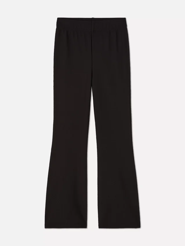7-15yrs | ribbed flare leggings