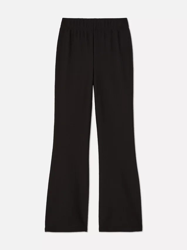 7-15yrs | ribbed flare leggings