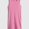 7-15yrs | ribbed sleeveless dress