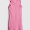 7-15yrs | ribbed sleeveless dress