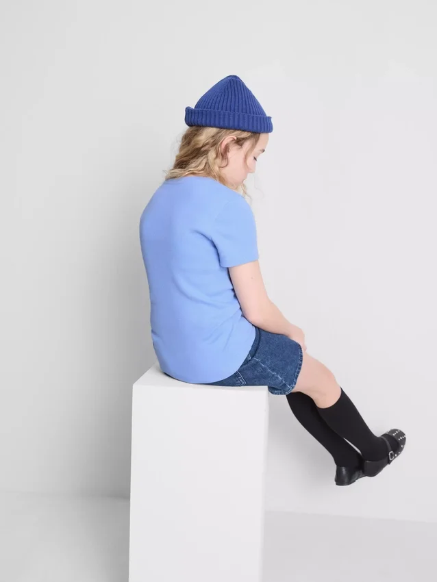 7-15yrs | ribbed t-shirt