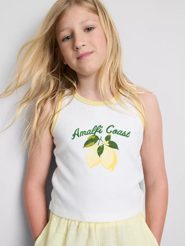7-15yrs | ribbed tank