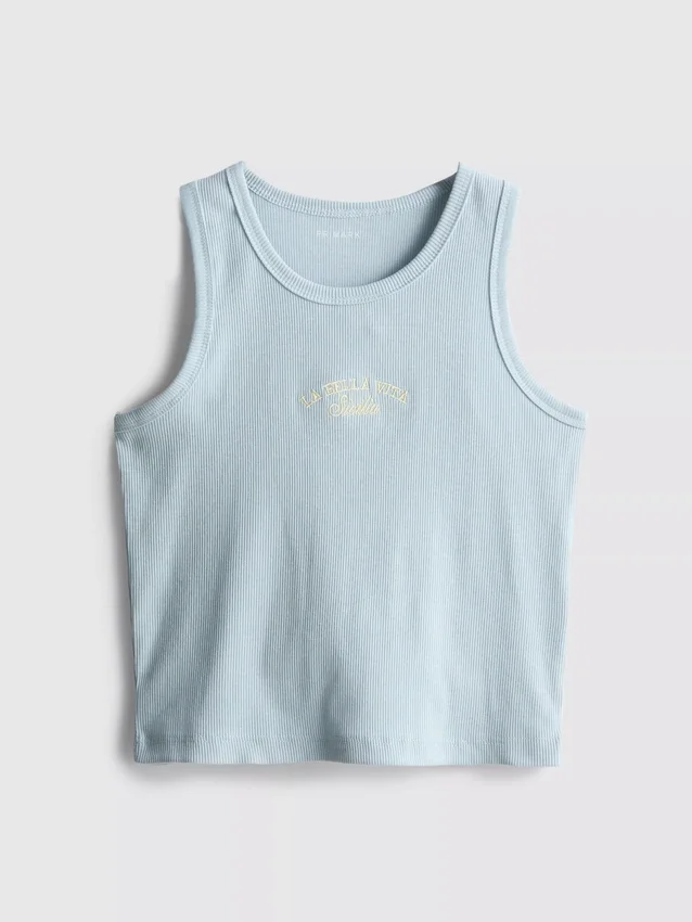 7-15yrs | ribbed tank