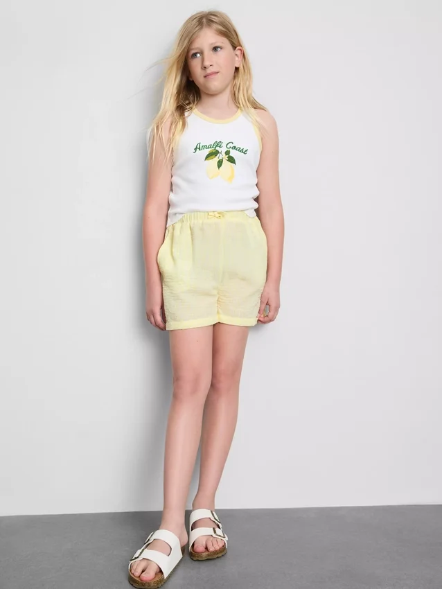 7-15yrs | seersucker shorts